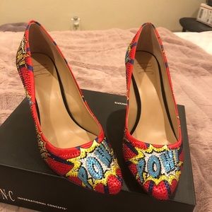 INC heels 💥 pow pow wham